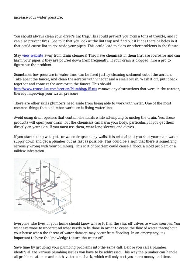 Plumbing Distress Got You Down Read This
