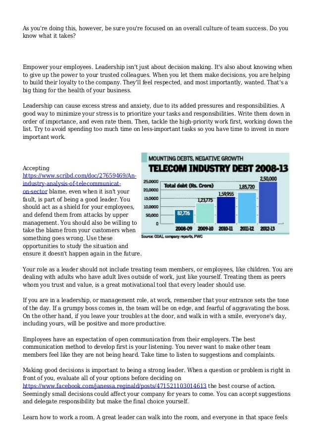 Lacking In Your Leadership Skills? Try These Concepts!