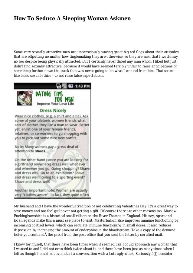 Online Dating Tips AskMen