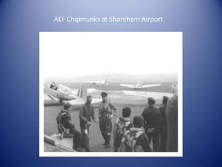 AEF Chipmunks at Shoreham Airport