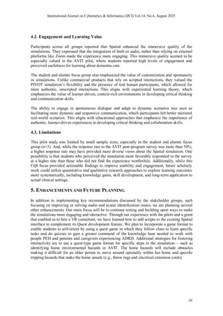 Integrating Virtual Reality Approaches to Simulations in ...