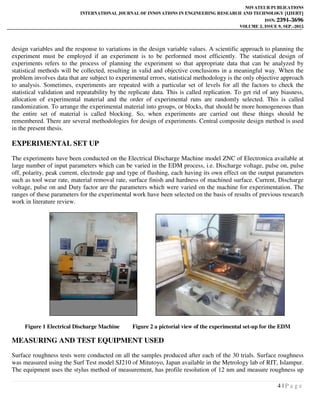 THE EFFECTS OF MACHINING PARAMETERS ON SURFACE ROUGHNESS OF MATERIAL EN ...