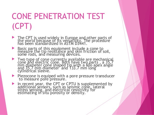 cone penetration test Read chapter chapter three - cone penetrometer equipment: trb's national cooperative highway research program (nchrp) synthesis 368: cone penetrating test. cone penetration test Read chapter chapter three - cone penetrometer equipment: trb's national cooperative highway research program (nchrp) synthesis 368: cone penetrating test.