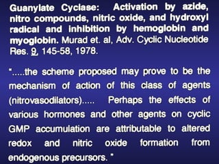 Biological Effects and Cell Signaling Role of Nitric Oxide by Nobel ...
