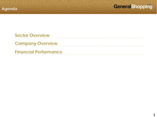 Agenda
Sector Overview
Company OverviewCompany Overview
Financial Performance
333
 