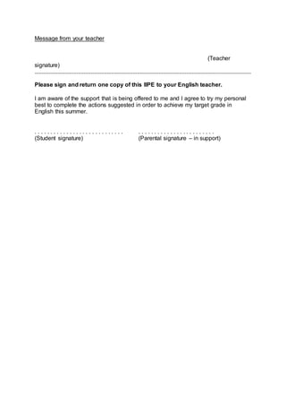 INDIVIDUAL INTERVENTION PLAN IIP | DOCX