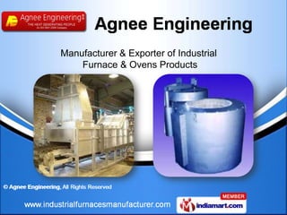 Manufacturer & Exporter of Industrial
    Furnace & Ovens Products
 