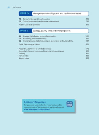 (eBook PDF) Management and Cost Accounting 7th Edition by Alnoor ...