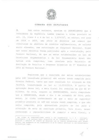 O parecer de Eduardo Cunha