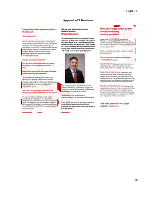 TARGET
48
Appendix-F2 Brochure
 