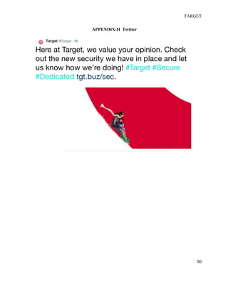 TARGET
50
APPENDIX-H Twitter
 