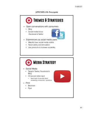 TARGET
61
APPENDIX J10- Powerpoint
 