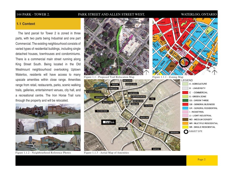 144 park urban design brief