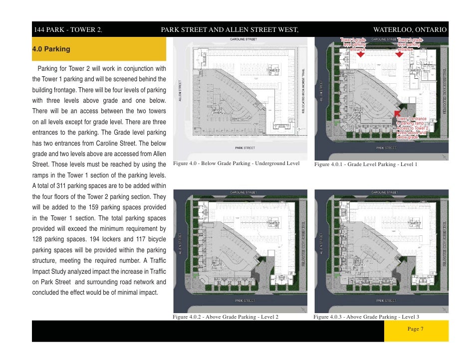 144 park urban design brief