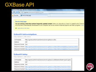 GXBase API 