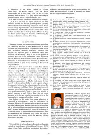 International Journal of Social Science and Humanity, Vol. 2, No. 6, November 2012

experience and encouragement helped us...