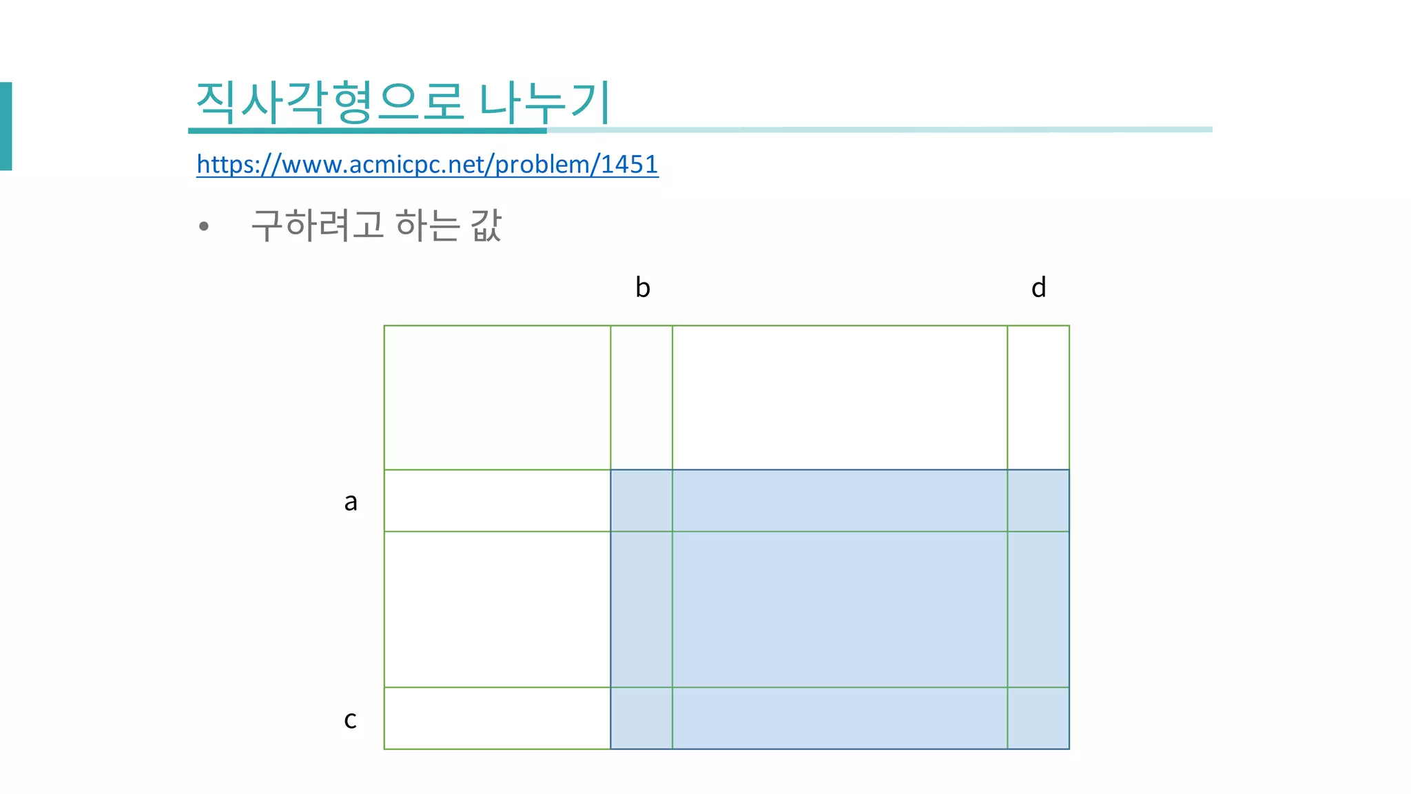 •
https://www.acmicpc.net/problem/1451
 