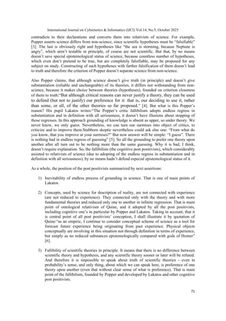 About Ontology, Absoluteness-Relativity of Scientific Cognition and the ...