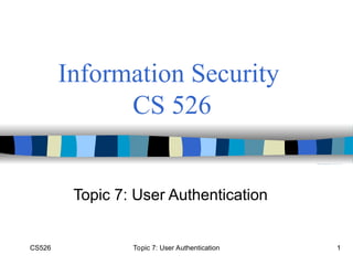 Authentication in information SEcurity_Cyber_Security_Computer_Science ...