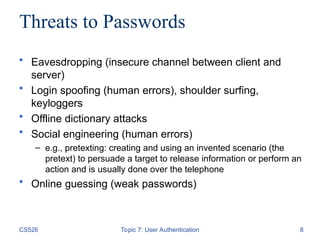 Authentication in information SEcurity_Cyber_Security_Computer_Science ...