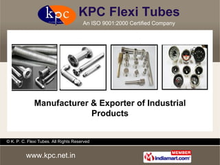 Manufacturer & Exporter of Industrial Products 