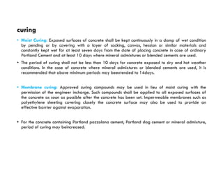 Comprehensive Guide to Concrete Materials, IS Codes, and Construction ...