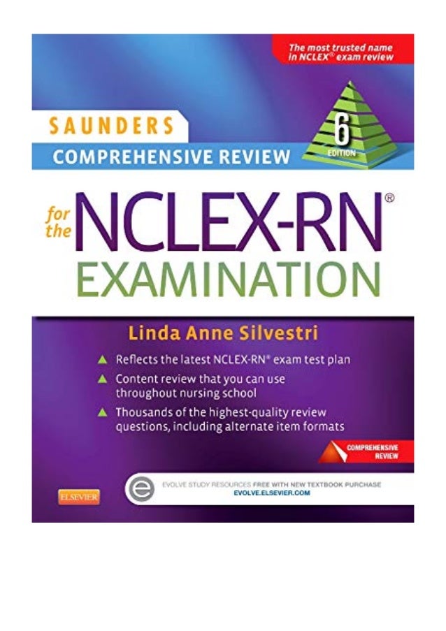 2013 Saunders Comprehensive Review For The Nclex Rn Examination Sa