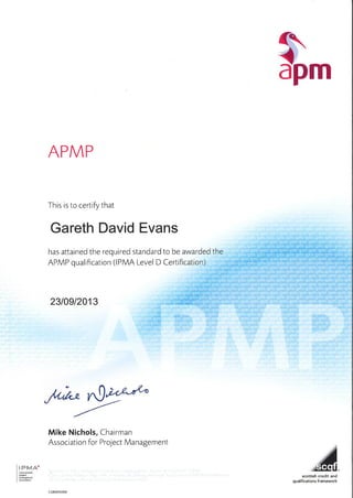 APMP Qualification