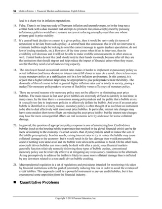Financial Markets and Institutions 9th Edition Mishkin Solutions Manual ...