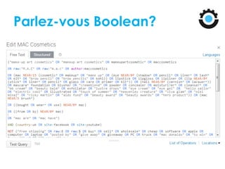 Parlez-vous Boolean?
 