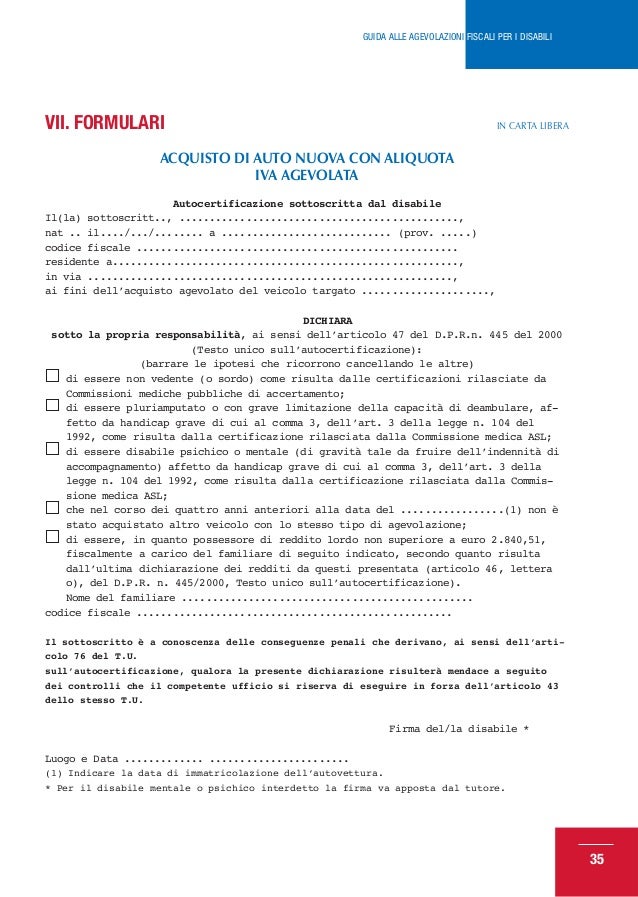 Differenza Tra Dichiarazione Sostitutiva E Atto Notorio
