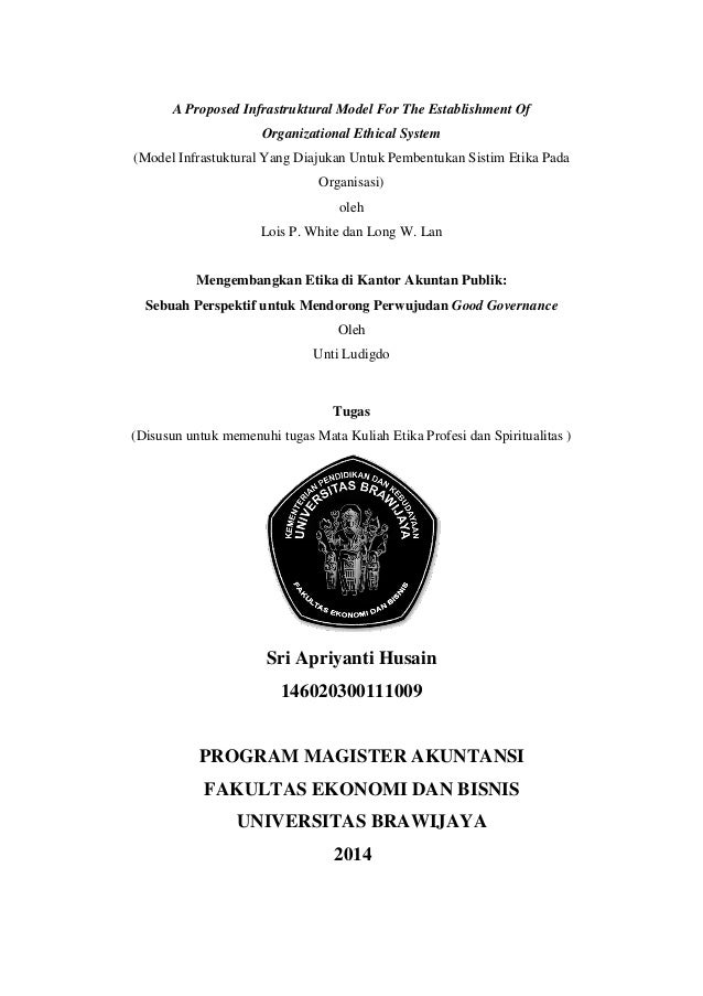 146020300111009 Sri Apriyanti Husain Etika Profesi Dan Spiritualitas