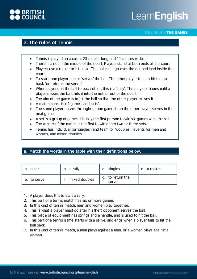 146129114 sports worksheets tennis 2