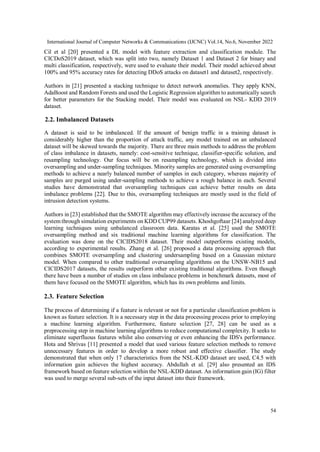 International Journal of Computer Networks & Communications (IJCNC) Vol.14, No.6, November 2022
54
Cil et al [20] presente...
