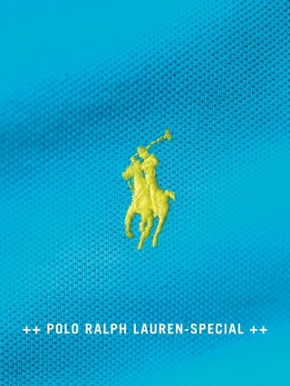 ++ POLO RALPH LAUREN-SPECIAL ++
 