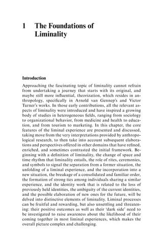 Liminal Def Liminality In Organization Studies Theory And Method Maria Rita ...
