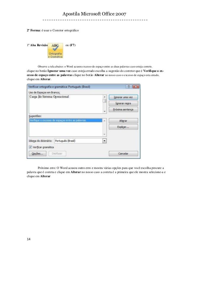 Apostila microsoft office 2007