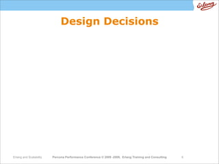 High  Performance  Erlang