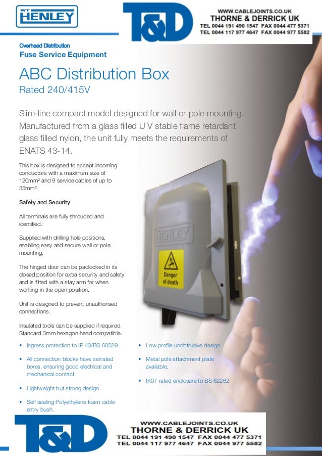 WT Henley ABC Distribution Boxes