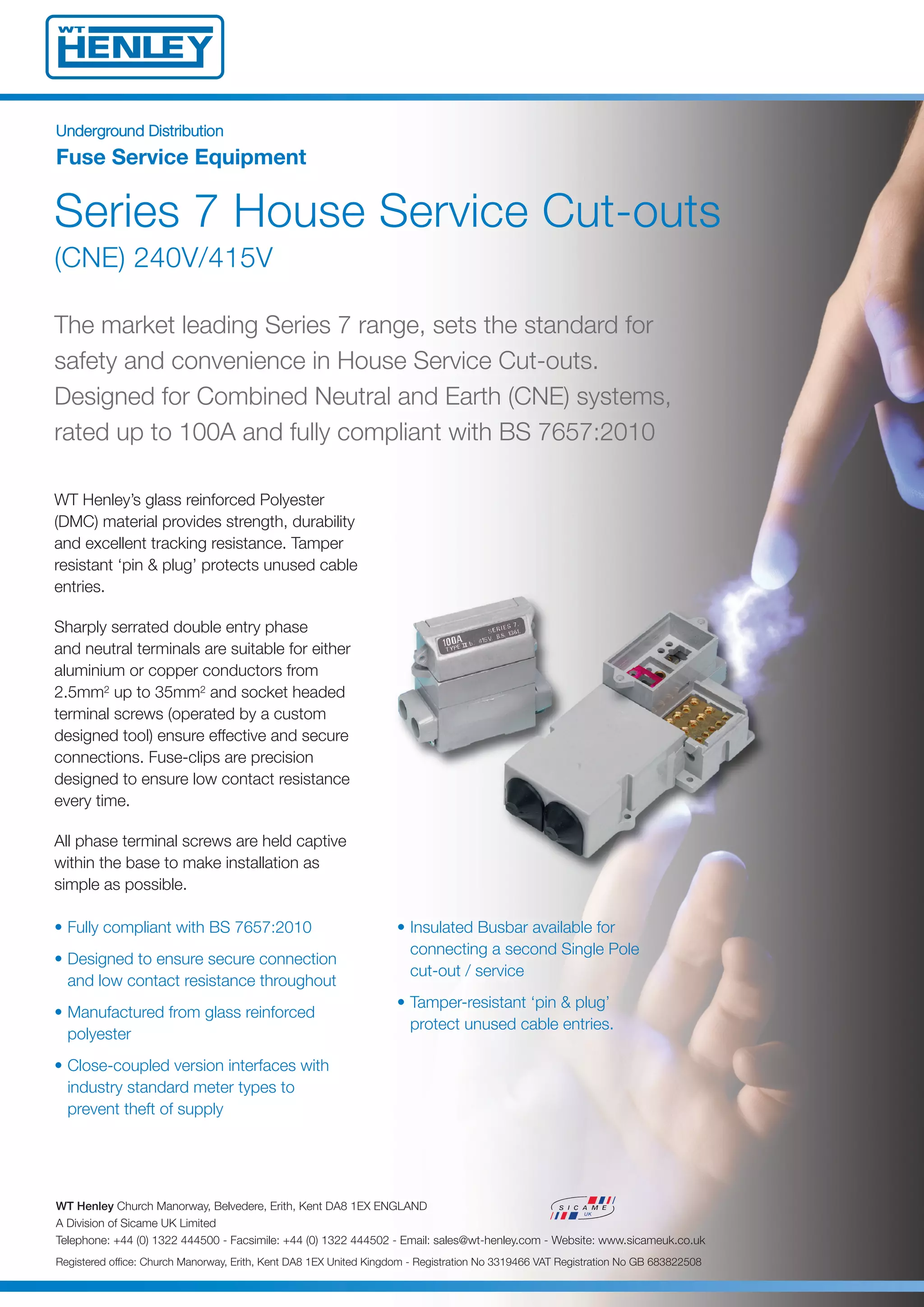 WT Henley House Service Cutouts - Series 7 | PDF