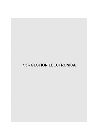 GESTION ELECTRONICA MOTORES DIESEL




7.3.- GESTION ELECTRONICA
 