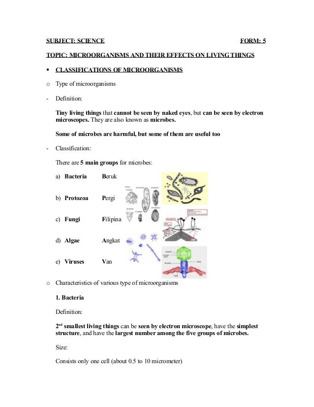 form 5 science chapter 1 science form