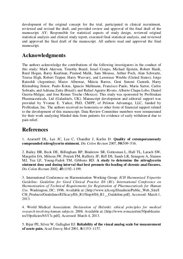 Nitroglycerin Paste For Rectal Fissure