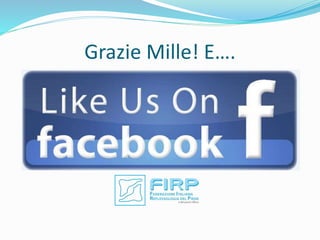 Grazie Mille! E….
 