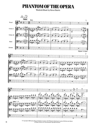 Iron Maiden Rock Scores 