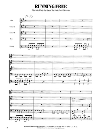 Iron Maiden Rock Scores 