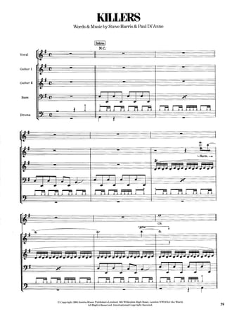 Iron Maiden Rock Scores 