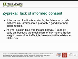 "Zyprexa and the Prescribing Physician