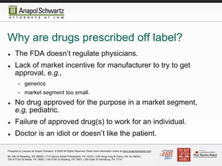 "Zyprexa and the Prescribing Physician