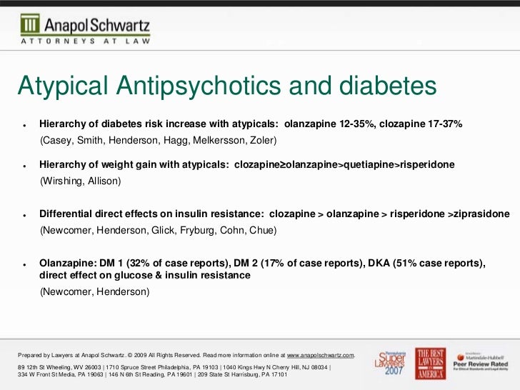 Zyprexa diabetes 2